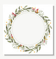 bohemian romantic decor vintage botanical vector image vector image