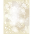 grunge background with splashes vector image