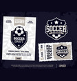modern professional sports design poster vector image vector image