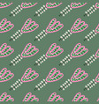 decorative flowers seamless pattern contemporary vector image