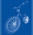 bicycle bmx vector image vector image