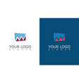 trade business logo vector image vector image
