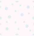 snowflakes merry year vector image