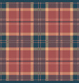 pink tartan plaid seamless pattern vector image
