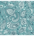 beautiful paisley seamless vector image