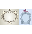 retro frames vector image vector image