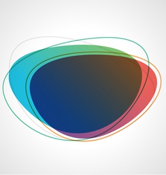 Abstract bubble background Royalty Free Vector Image