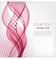abstract red color template background vector image vector image