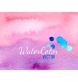 watercolor banner background for textures vector image vector image