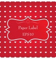 paper label vector image vector image