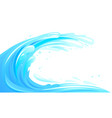 surfing wave isolated vector image