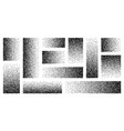 stipple pattern dotted rectangular design vector image