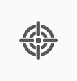target icon vector image
