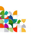 abstract colorful and creative geometric vector image