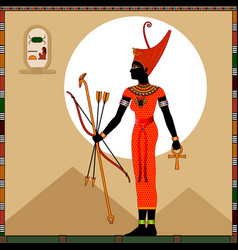 Ancient egypt egyptian culture symbols and sign Vector Image