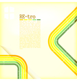 retro copyspace background vector image vector image