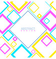 bright abstract background modern geometric vector image vector image