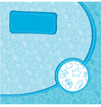 pattern baby boy vector image vector image