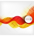 abstract colorful line background vector image