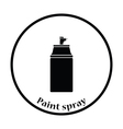 paint spray icon vector image