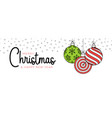 target christmas greeting card in trendy line vector image vector image