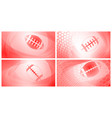 abstract rugby backgrounds vector image