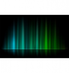 Abstract green lights background Royalty Free Vector Image