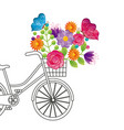 spring time design vector image