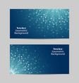 set of horizontal banners vector image