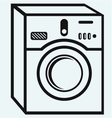 Washing machine Royalty Free Vector Image - VectorStock