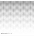 knitted texture vector image