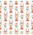 lovely childish wallpaper vector image