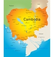 cambodia vector image