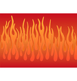 stylized flames vector image