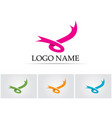 ribbon symbols and logo icons template app vector image