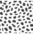 grunge spots hand drawn seamless pattern vector image