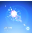 lens flare vector image