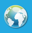globe vector image