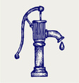 water pump vector image vector image