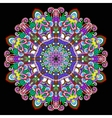 circle lace ornament round ornamental geometric vector image
