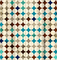 vintage mosaic seamless texture vector image vector image