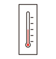 thermometer icon vector image