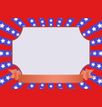 red blue background vector image vector image