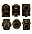 vintage labels vector image vector image