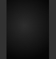 dark black geometric grid background design vector image vector image
