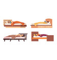 sleep people healthy dream human recovery vector image
