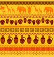 tribal ethnic seamless pattern vector image vector image