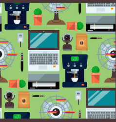 Seamless repeating urban pattern Royalty Free Vector Image