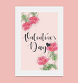 valentines dayhand drawn vector image