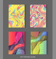 fantasy marble pastel color background abstract vector image vector image